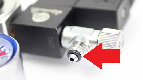 Bubble counter seal o-ring