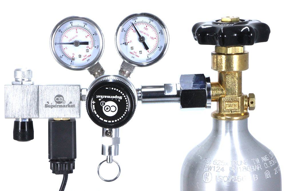 Adjust bubble rate using needle valve