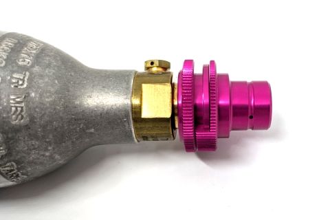 Image of SodaStream Blue Screw-in to Pink Quick-Connect adapter