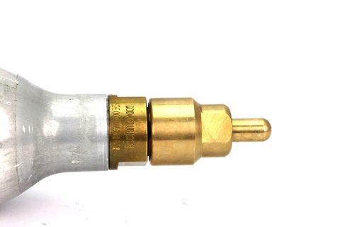 Hambleton Bard Injector connected to SodaStream cylinder