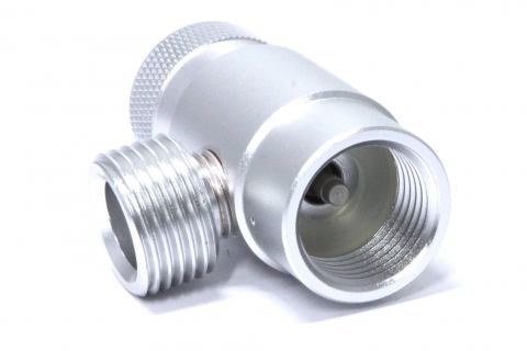 View of female thread of Advanced SodaStream Adapter for Australia and New Zealand