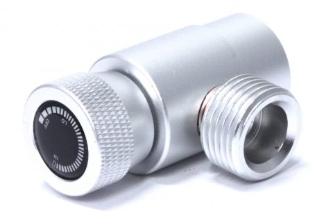 Side view of Advanced SodaStream Adapter for Australia and New Zealand