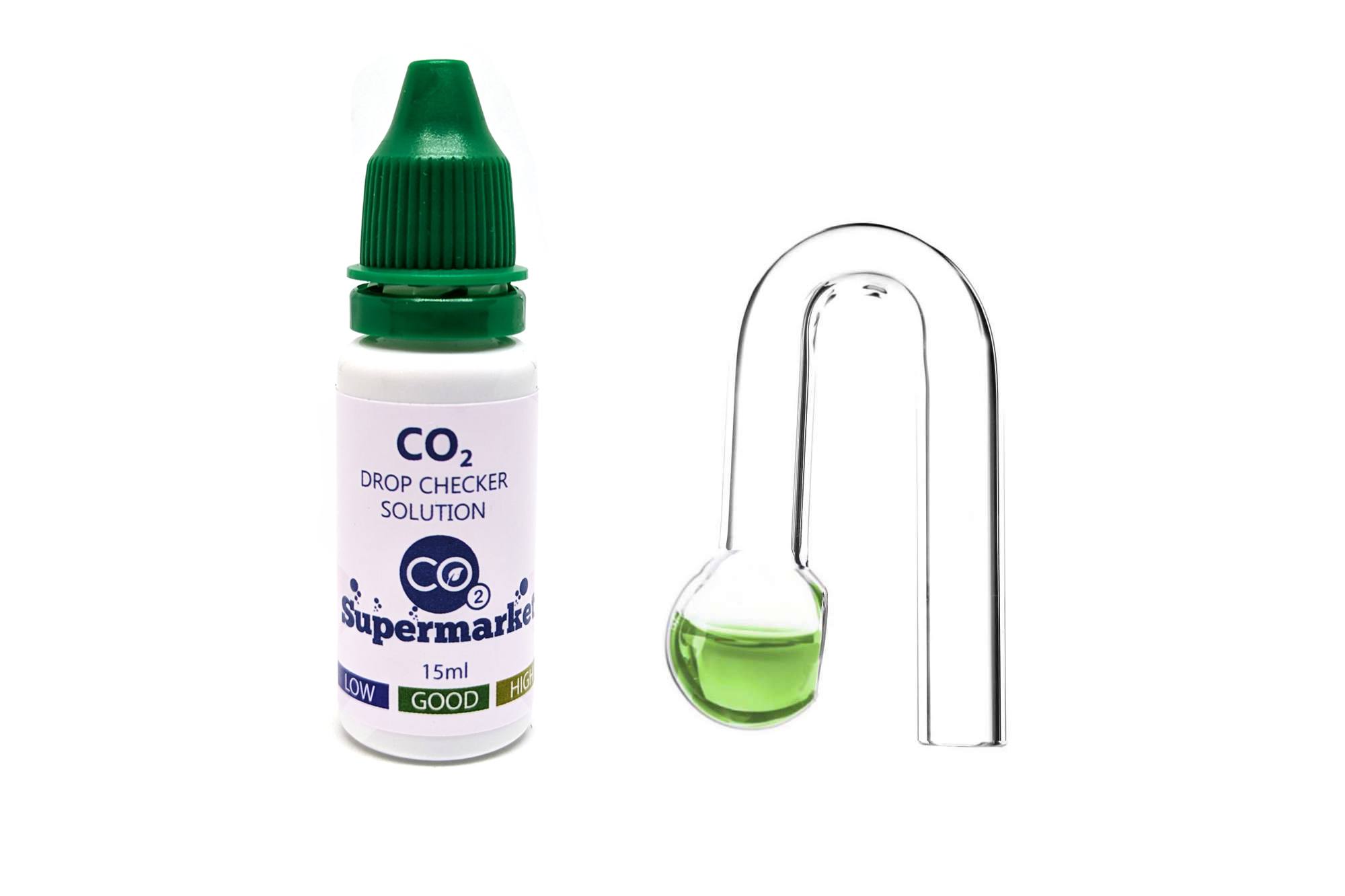 Kit de comprobación de caída de CO2 con solución de comprobación de 4dKH (Reg / Nano / Forma de U) - Imagen 4 de 4