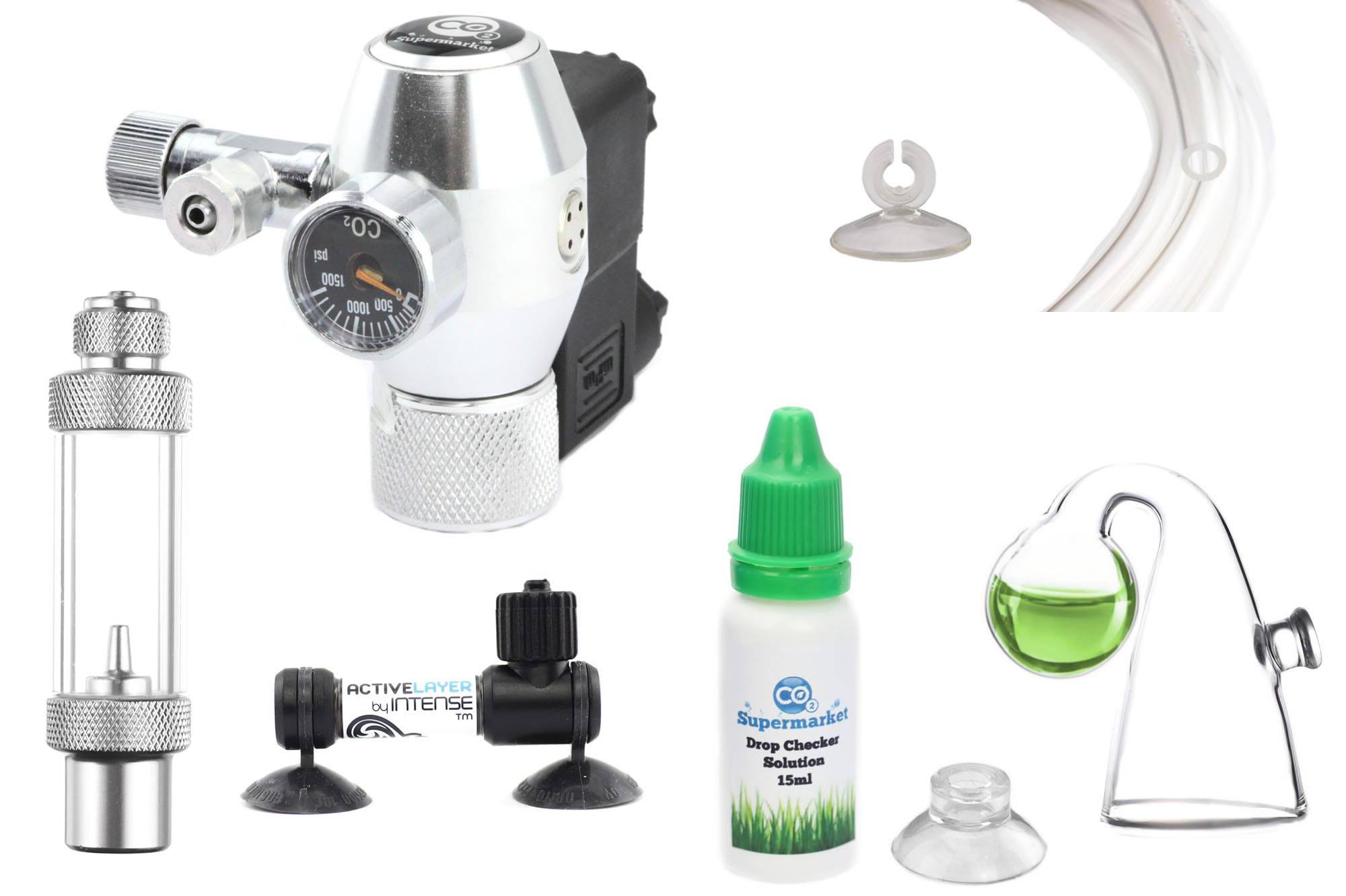 Starter Aquarium CO2 System For Planted Tank 80L 500L CO2 Supermarket