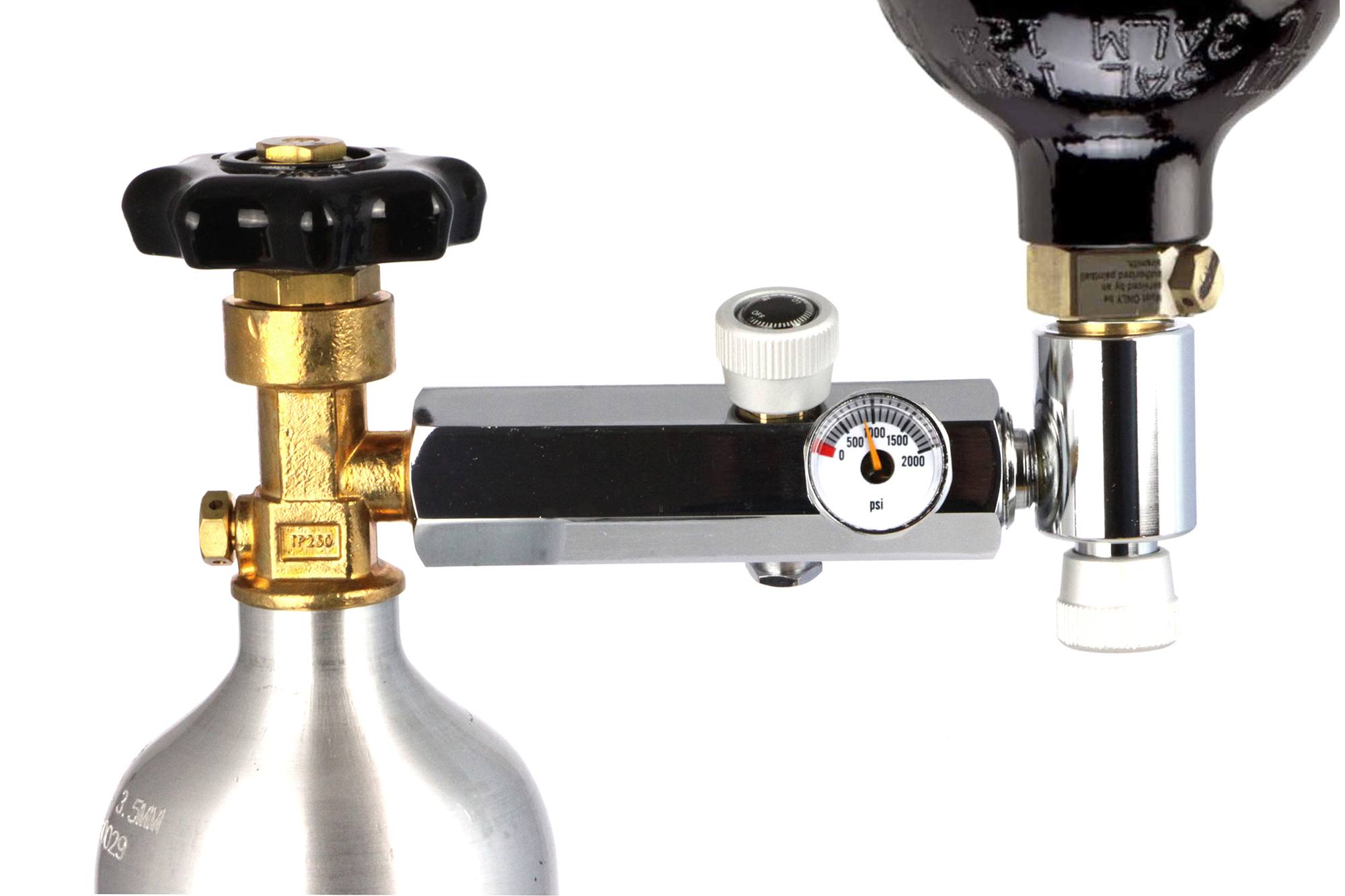 Paintball CGA 320 Cylinder Refilling Adapter CO2 Supermarket