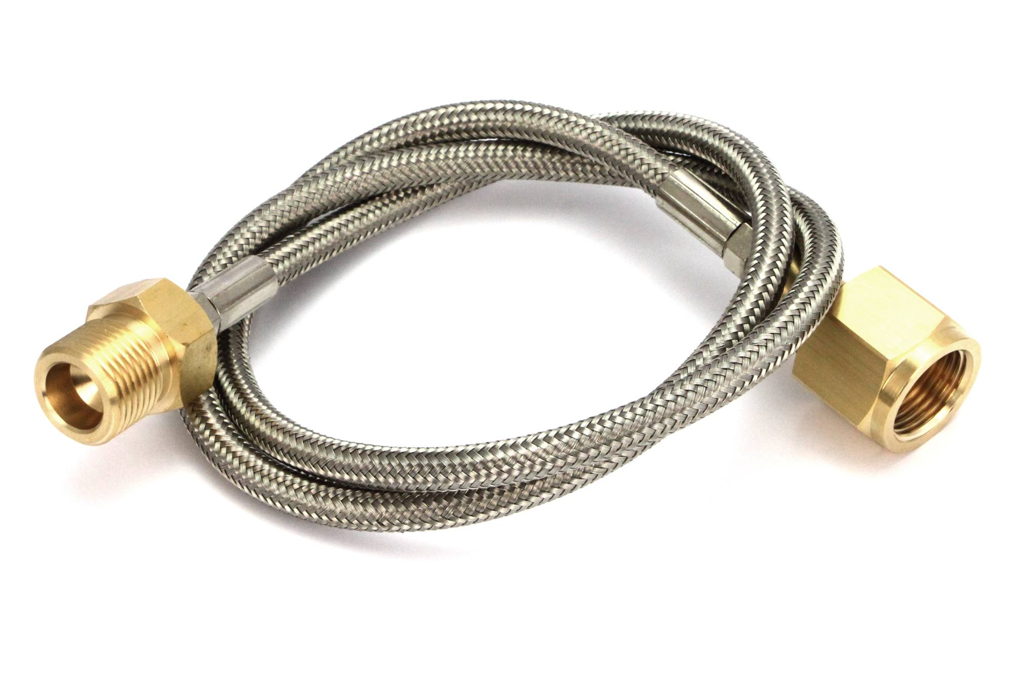 High pressure CO2 connection hose