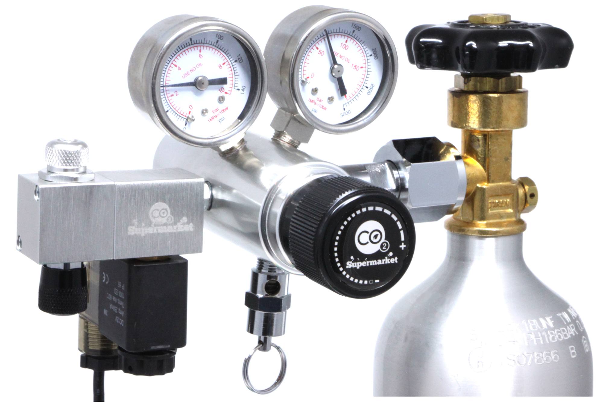 Ultimate Pro Dual Stage CO2 Regulator CO2 Supermarket