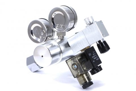 Ultimate-Pro Dual Stage CO2 Regulator and Solenoid