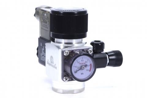 Nano CO2 Regulator with Solenoid Magnetic Valve and Adjustable Output Pressure