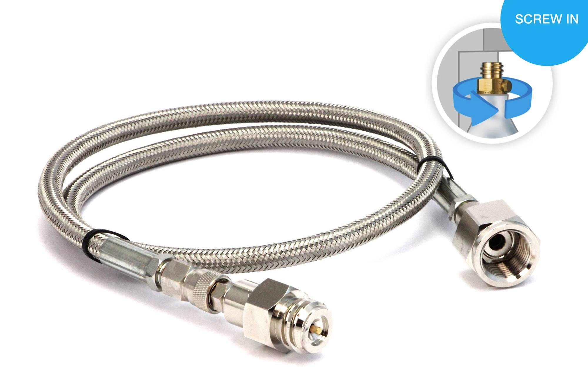 SodaStream cylinder connection hose pipe tube