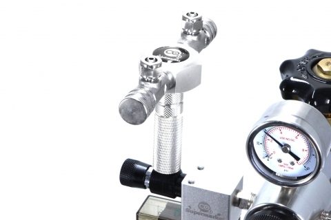 2-Way CO2 splitter for aquarium regulator